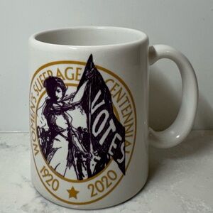 Centennial Votes Mug - White and Black